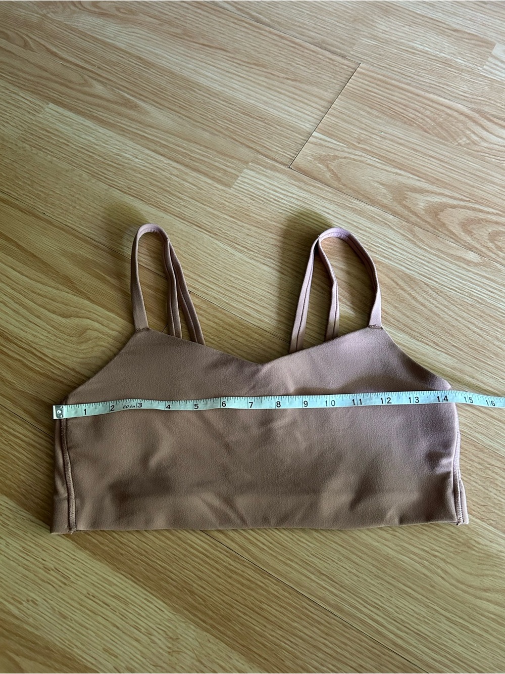 All in Motion Light Brown Light Support Sports Bra Large - Picture 4 of 5